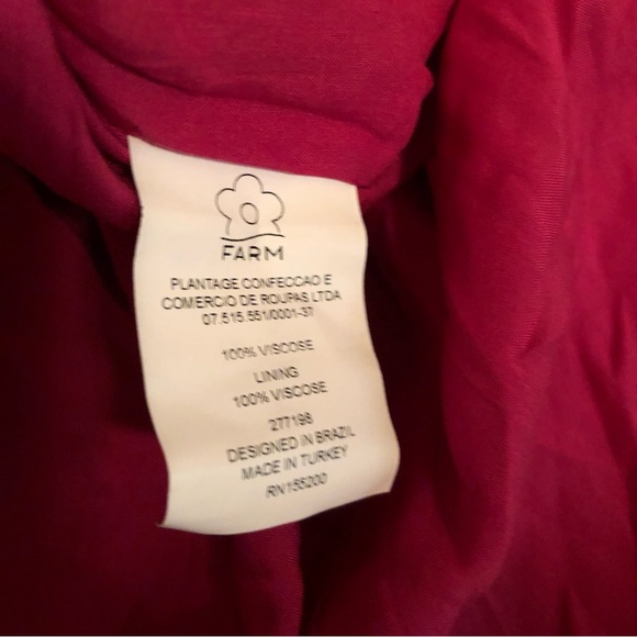 Farm Rio Cheetah Pink Banana Maxi Dress - Picture 8 of 8